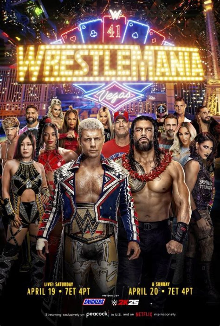 Where will be WrestleMania 41 hosted?