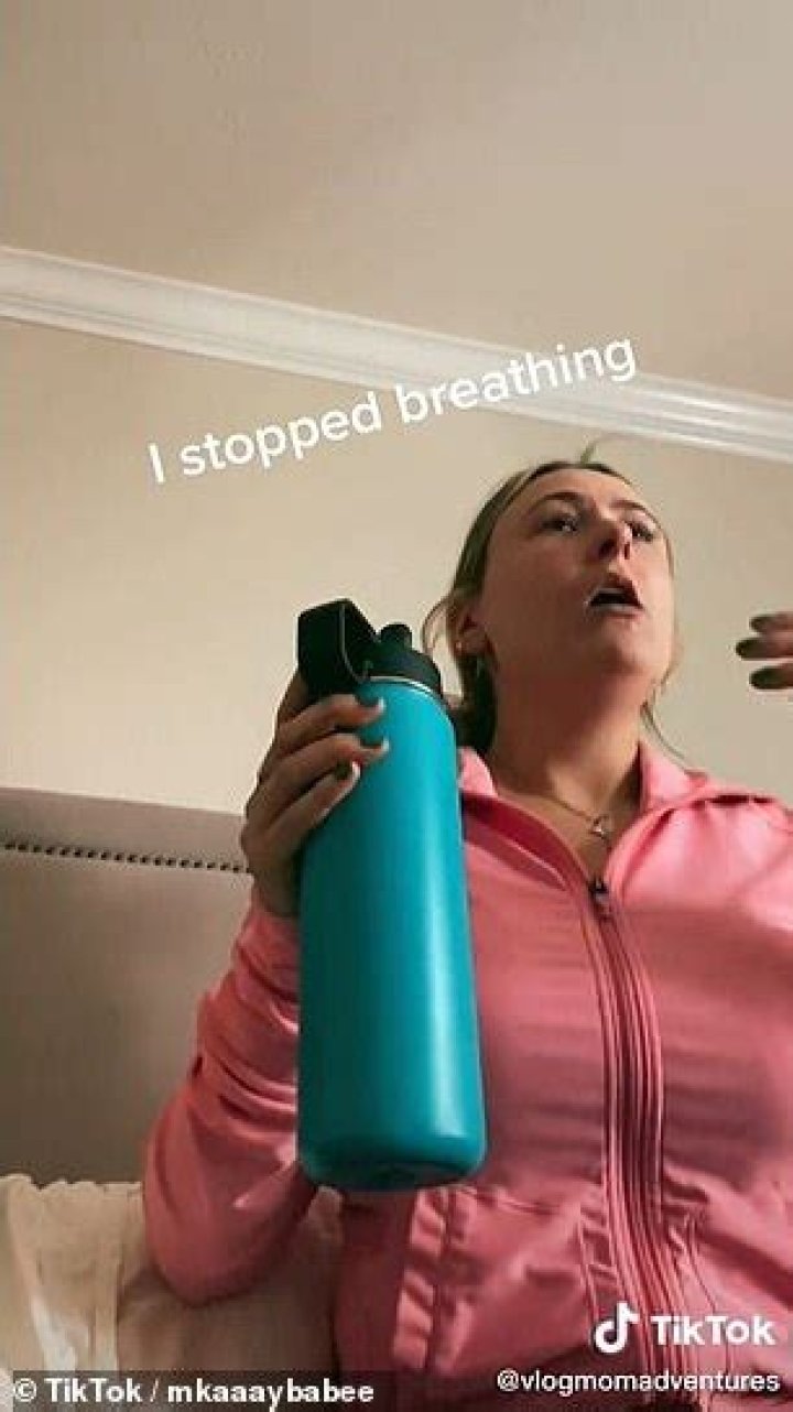 Wild: Other TikTokers have posted videos of their own health scares after trying the trend. One woman couldn't breath after and needed an inhaler after dry scooping