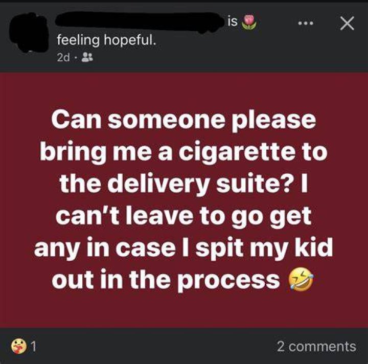 Yikes: Someone else spit out the powder on her boyfriend and threw up when she tried it for herself